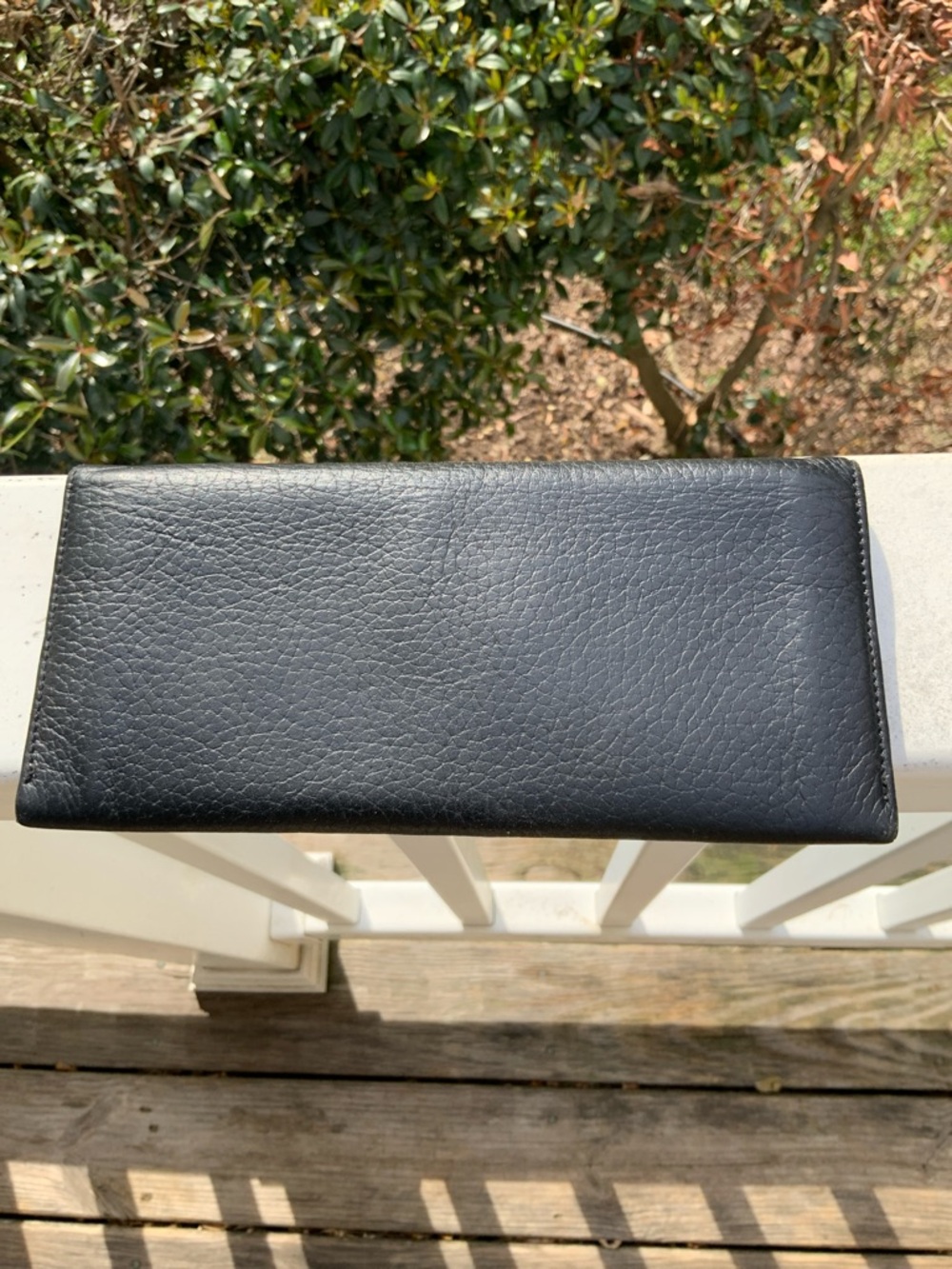 Dunhill Black Leather Long Wallet with Gold Accent GUC leather like butter - Picture 13 of 16